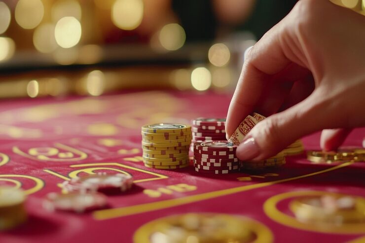 funbet77 slot Android app payment method selection showing DANA OVO GoPay QRIS options